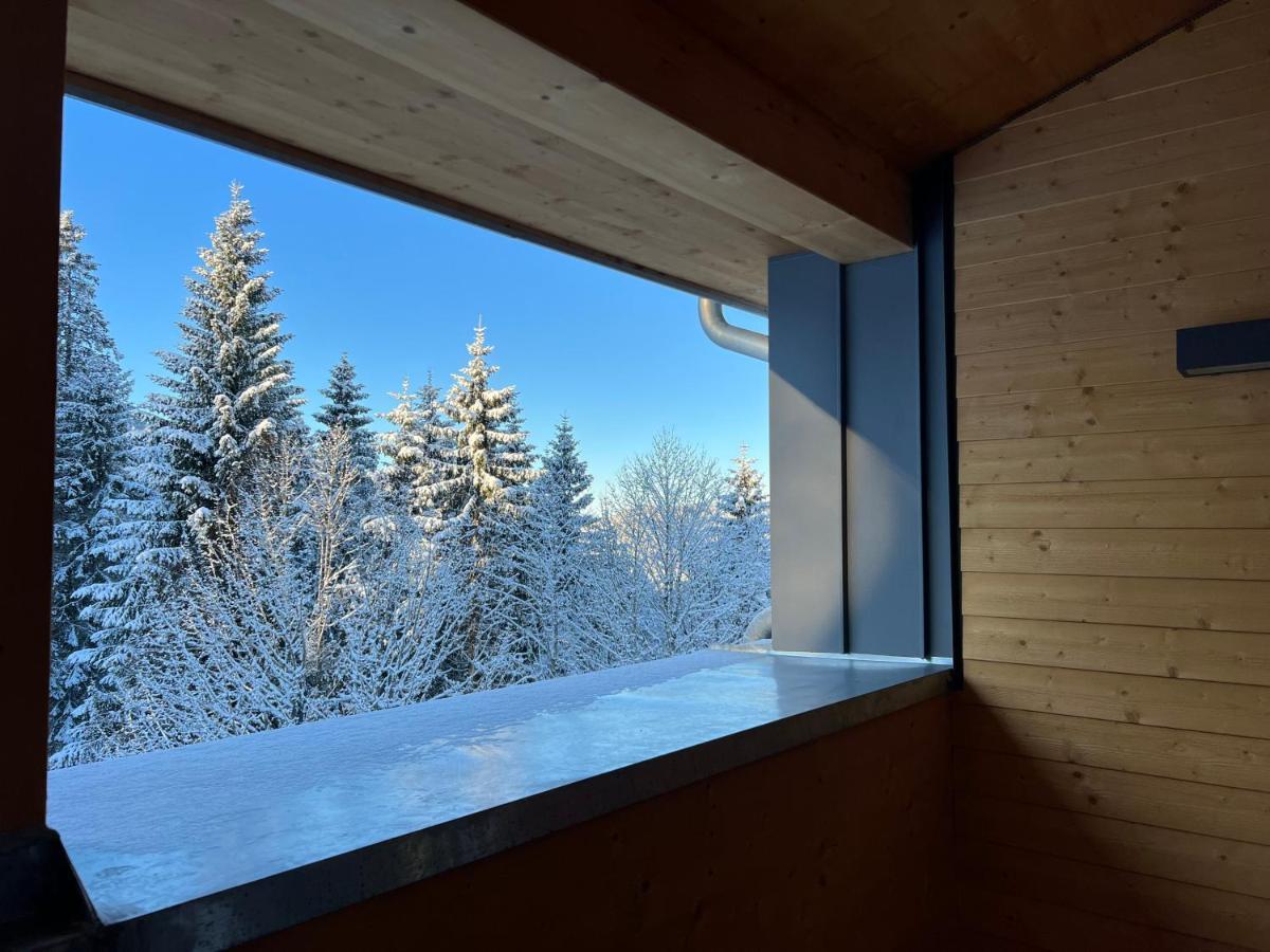 Haus Wiesenquelle, Deluxe-Apartment 'Feld & Berg' เฟลด์แบร์ก ภายนอก รูปภาพ