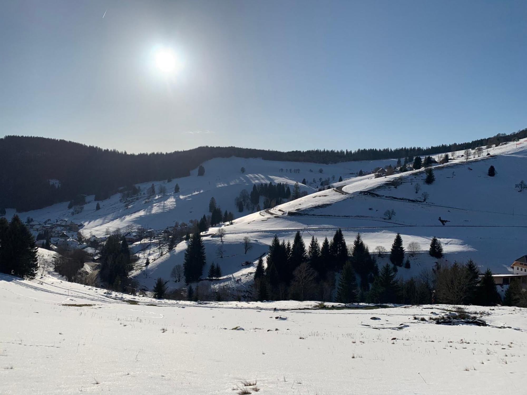Haus Wiesenquelle, Deluxe-Apartment 'Feld & Berg' เฟลด์แบร์ก ภายนอก รูปภาพ